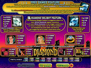 Deep Diamonds Slot Machine Online